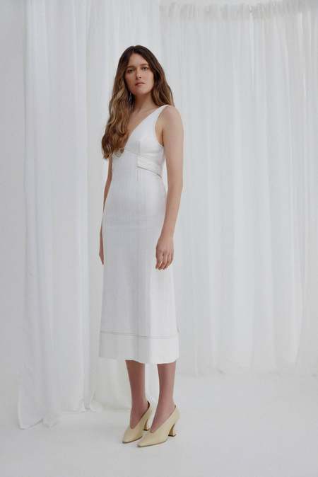 acler Brooklake Dress - white