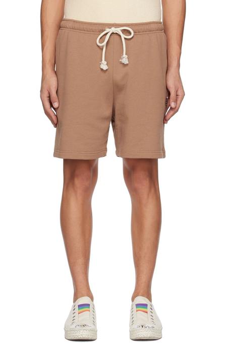 Acne Studios Embroidered Shorts - Cardinal Brown