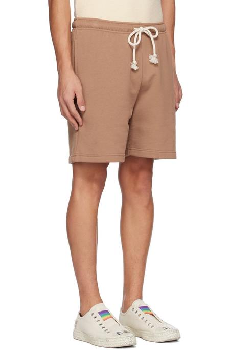 Acne Studios Embroidered Shorts - Cardinal Brown