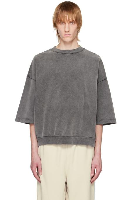 Acne Studios Patch T-Shirt - Faded Black