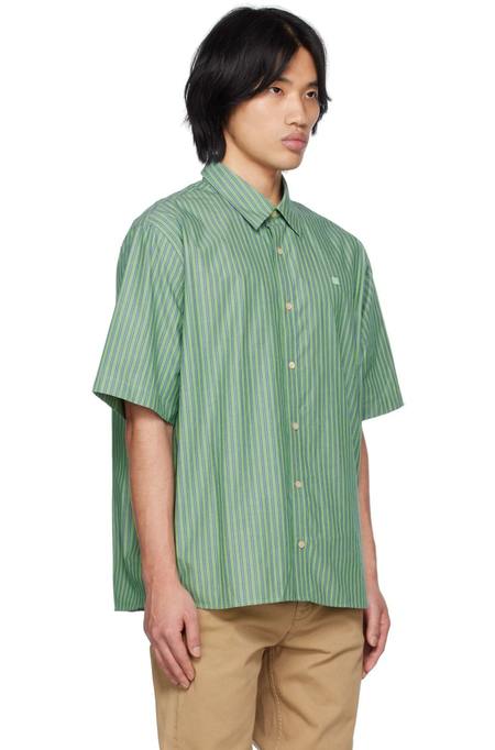 Acne Studios Stripe Shirt - Green