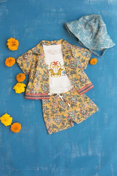 Kids Louise Misha Alov Shirt - Honey Marigold