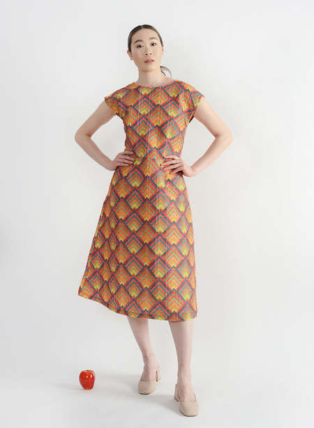 Meg Aurora Dress - Print