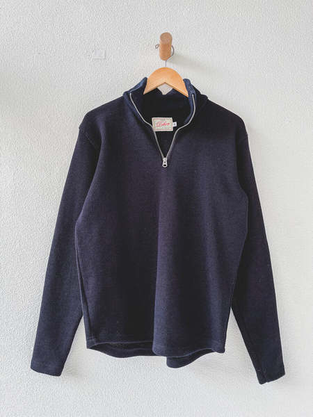 Dehen Wool Quarter Zip Sweater