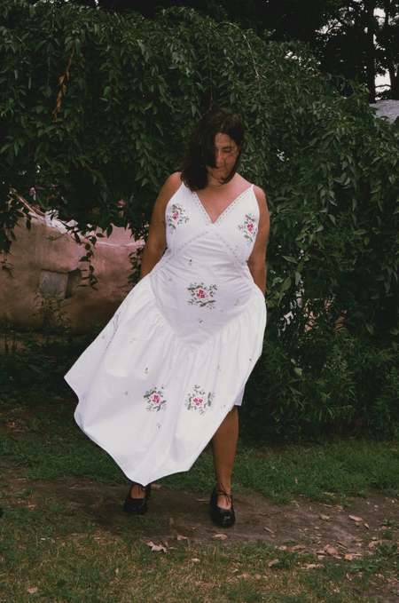 Naya Rea DORIS COTTON LACE DRESS - WHITE