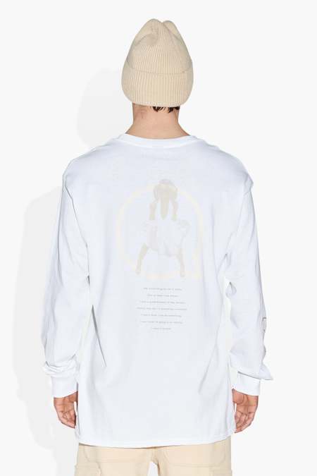 THE CELECT DREAMER LS Tee - WHITE
