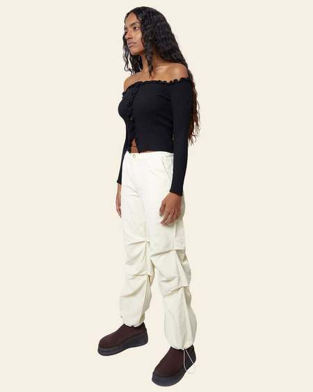 Find Me Now Orion Cargo Pant - Bone