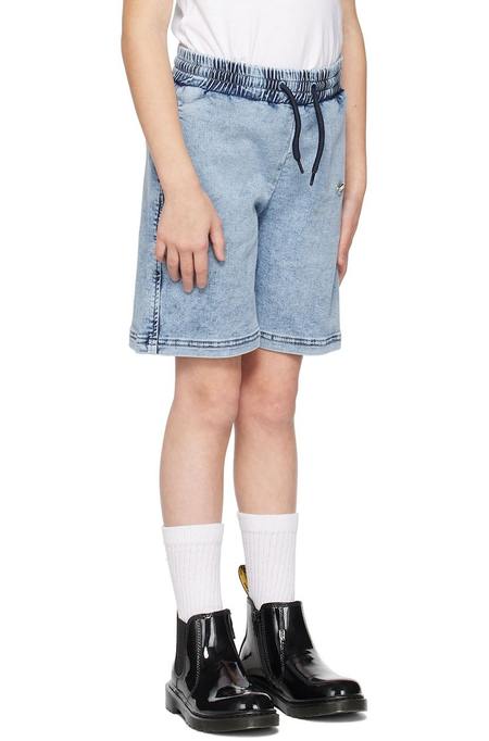 Kids Diesel Pradon Denim Shorts - Blue 