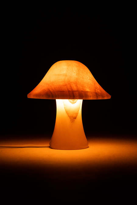 General Admission Mushroom Lamp - Orange
