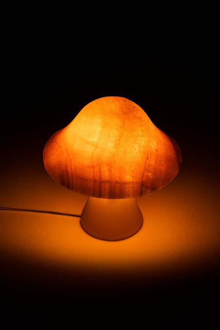 General Admission Mushroom Lamp - Orange
