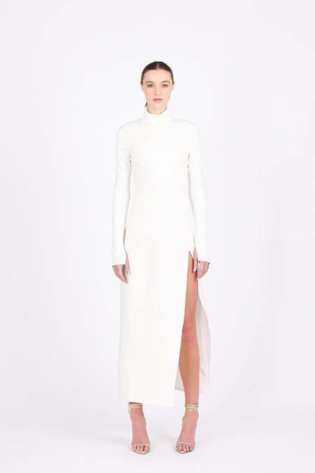 nonchalantlabel Declan Dress - Off White