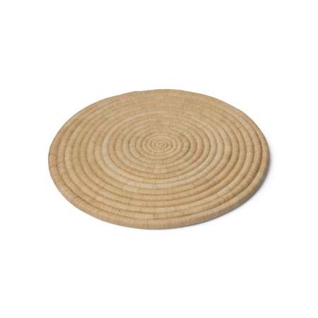 Kasese Woven Basket Mat - Natural