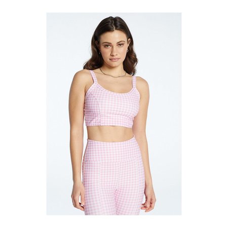 Year of Ours Gingham Bralette - Pink 