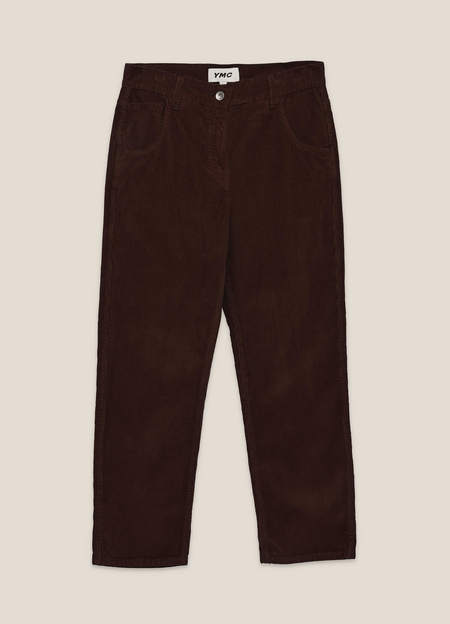 YMC Geanie Cotton Jeans - Brown