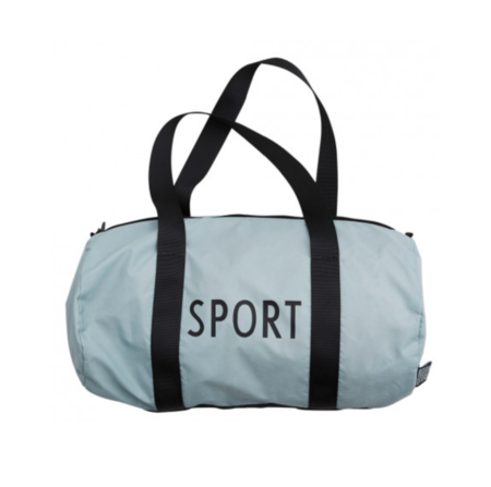 UNISEX Design Letters Large Sports Bag