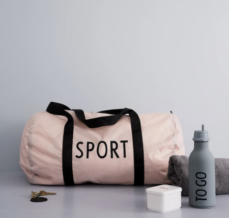 UNISEX Design Letters Small Sports Bag